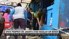 VIDEO: Upaya Pemprov DKI Jakarta Atasi Masalah Air Bersih