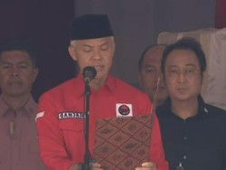 Sapa Massa Bulan Bung Karno, Ganjar Sebut IKN Ubah Mindset Jadi Negara Maju