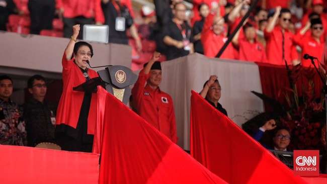 Ketum PDIP Megawati Soekarnoputri mengatakan marhaenisme adalah paham yang dibawa Sukarno saat menjadi Presiden pertama PDIP.