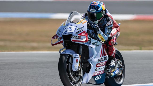 Alex Marquez Alami Retak Tulang Rusuk Usai Kecelakaan di MotoGP India