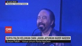 VIDEO: Surya Paloh Keluhkan Cara Lawan Jatuhkan Kader Nasdem