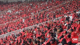 Airlangga, Zulhas, hingga OSO Hadiri Puncak Bulan Bung Karno di GBK