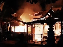 Kebakaran Restoran di Amed, Pemilik Bule Meksiko Rugi Rp 1,5 Miliar