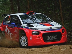 Ketika Sean Gantikan Ayahnya di Danau Toba Rally 2023