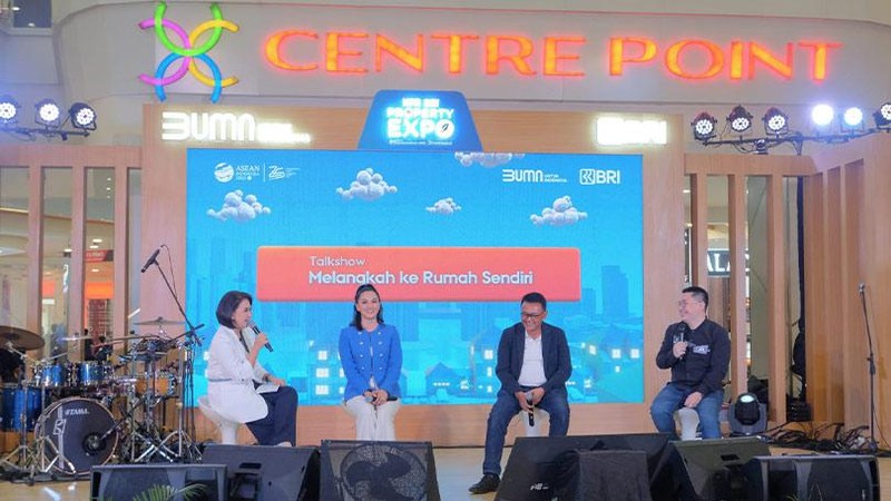 BRI mewujudkan dukungan terhadap pemenuhan tempat tinggal masyarakat melalui gelaran program KP BRI Property Expo 2023 di Centre Point, Medan.