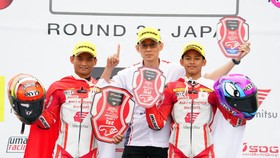 Pembalap Indonesia Dominasi Podium AP 250 ARRC Jepang 2023