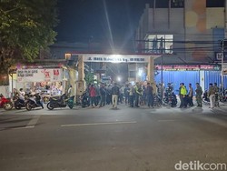 Aksi Sweeping di Tlogomas Buntut Tewasnya Mahasiswa Unitri Dibubarkan Polisi