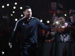 Absen ke Indonesia, Messi Menggila di Laga Testimonial Maxi Rodriguez