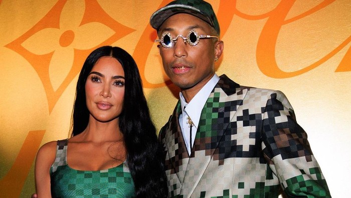 Kim Kardashian dan Pharrell Williams
