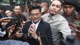 Syahrul Yasin Limpo Akhirnya Tiba di Kementan Usai Diisukan 'Hilang'