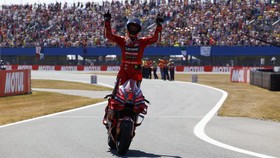 Bagnaia Mengaku Takut Saat Hujan Turun di MotoGP Inggris