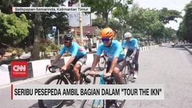 VIDEO: Seribu Pesepeda Ambil Bagian Dalam 