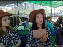 Suka Duka SPG Penjual Hewan Ternak Kurban di Surabaya