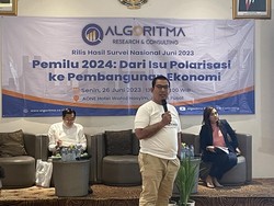 Simulasi Capres Algoritma: Ganjar 34%, Prabowo 30,8% dan Anies 22,1%
