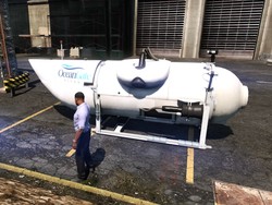 Fans GTA 5 Bikin MOD Kapal Selam Wisata Titanic, Mirip Banget
