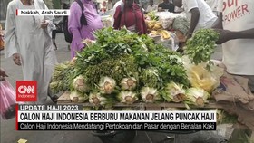 VIDEO: Jemaah Haji Indonesia Berburu Makanan Jelang Puncak Haji