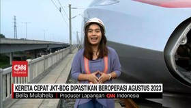 VIDEO: Kereta Cepat Jakarta-Bandung Dipastikan Beroperasi Agustus 2023