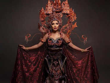 Deretan Kostum Totalitas Millendaru di Miss Queen 2023, Netizen: Sukses Bang!