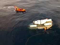 Begini Ngerinya Ledakan Kapal Selam Wisata Titanic
