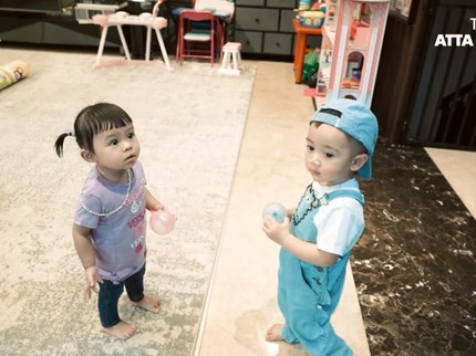 7 Potret Ameena Playdate Bareng Cipung, Kompak dan Menggemaskan Banget Bun!