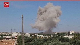 VIDEO: Militer Suriah Gempur Kota Jisr Al-Shughur, 9 Tewas