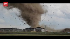 VIDEO: Momen Mengerikan Tornado Hantam Indiana AS
