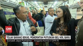 VIDEO: Tolak Barang Bekas, Pemerintah Putuskan Beli KRL Baru