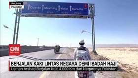 VIDEO: Berjalan Kaki Lintas Negara Demi Ibadah Haji