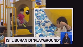 VIDEO: Serunya Liburan di Playground dalam Mal