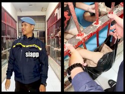 Haru! 5 Momen Polisi Manado Traktir Napi Makan Bakso hingga Martabak