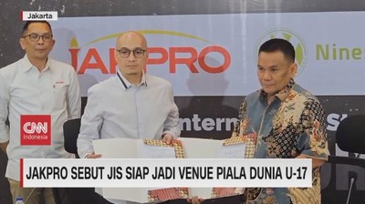 VIDEO: Jakpro Sebut JIS Siap Jadi Venue Piala Dunia U-17