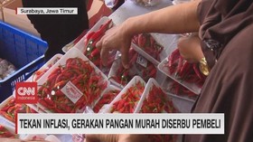 VIDEO: Tekan Inflasi, Gerakan Pangan Murah Diserbu Pembeli