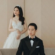 Gaun Pengantin Mewah Valencia Tanoesoedibjo untuk Resepsi Pernikahan di Jakarta, Ada Dua Gaya!