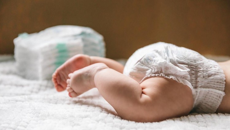 Ilustrasi Bayi Baru Lahir Sering BAB