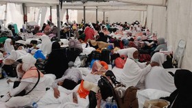 Jemaah Haji Asal Metro Lampung Melapor Belum Dapat Makan Sejak Pagi