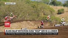 VIDEO: Jelang Balap Motocross Dunia 'Mxgp' Seri ke-11 Lombok