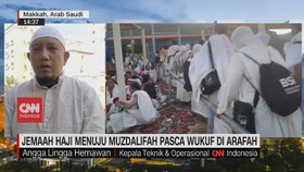 VIDEO: Jemaah Haji Menuju Muzdalifah Pasca Wukuf di Arafah
