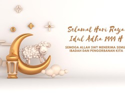 100+ Ucapan Idul Adha 2025 Bahasa Inggris & Arab Penuh Makna dan Inspirasi