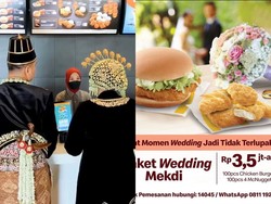 McDonalds Indonesia Tawarkan Paket Menu Nikahan Seharga Rp 3,5 Juta