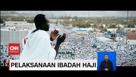 VIDEO: Pelaksanaan Ibadah Puncak Haji Wukuf di Gunung Arafah