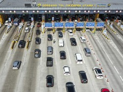 Jelang Libur Nataru, Gerbang Tol Cikampek Utama Arah Jakarta Ditambah