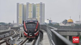 Sri Mulyani Jajal LRT Jabodebek: Saya Excited Sambil Deg-degan