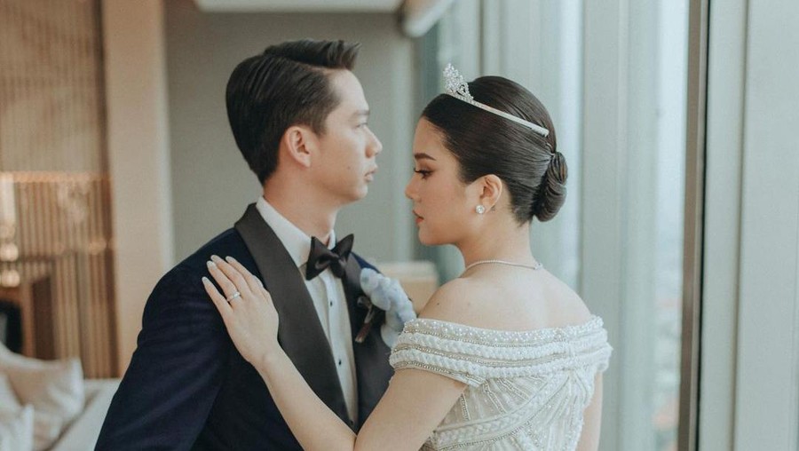 Potret Resepsi Valencia dan Kevin Sanjaya