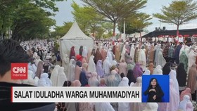 VIDEO: Salat Iduladha Warga Muhammadiyah