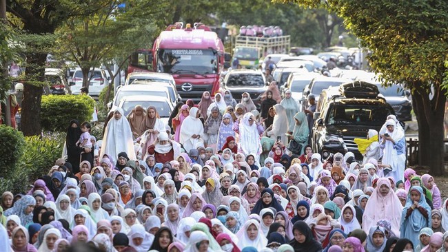 FOTO: Suasana Salat Idul Adha Muhammadiyah di Penjuru Nusantara
