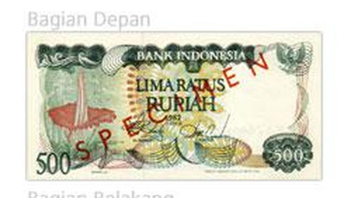 Uang kertas Rp 500