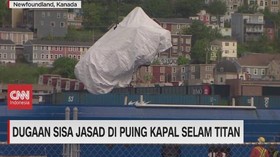 VIDEO: Dugaan Sisa Jasad di Puing Kapal Selam Titan