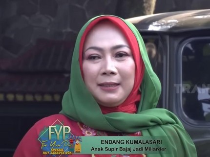 Dulu Anak Sopir Bajaj, Kini Endang Kumalasari Sukses Jadi Miliarder