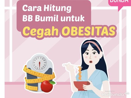 Cara Hitung BB Bumil untuk Cegah Obesitas