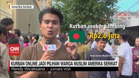 VIDEO: Kurban Online Jadi Pilihan Warga Muslim Amerika Serikat